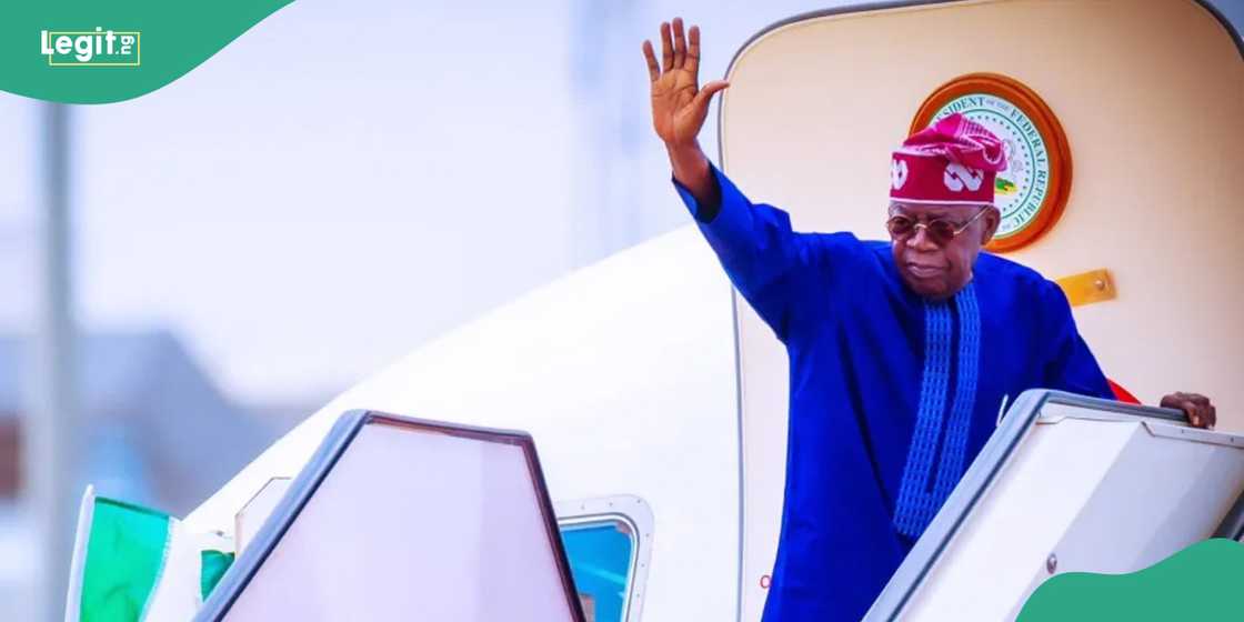 Tinubu leave Nigeria for China