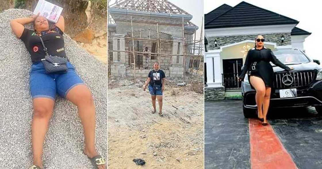 Lady who was given quit notice flaunts mansion Lady who was given quit notice flaunts mansion