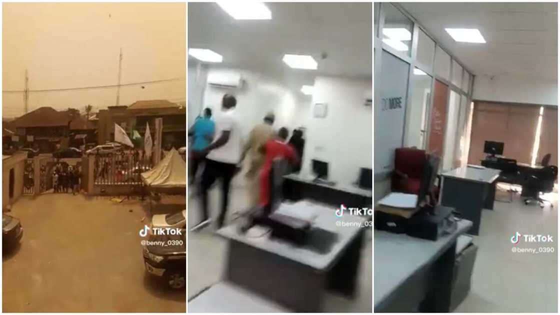 Naira scarcity and CBN/bankers ran from protesters. Naira scarcity and CBN/bankers ran from protesters.
