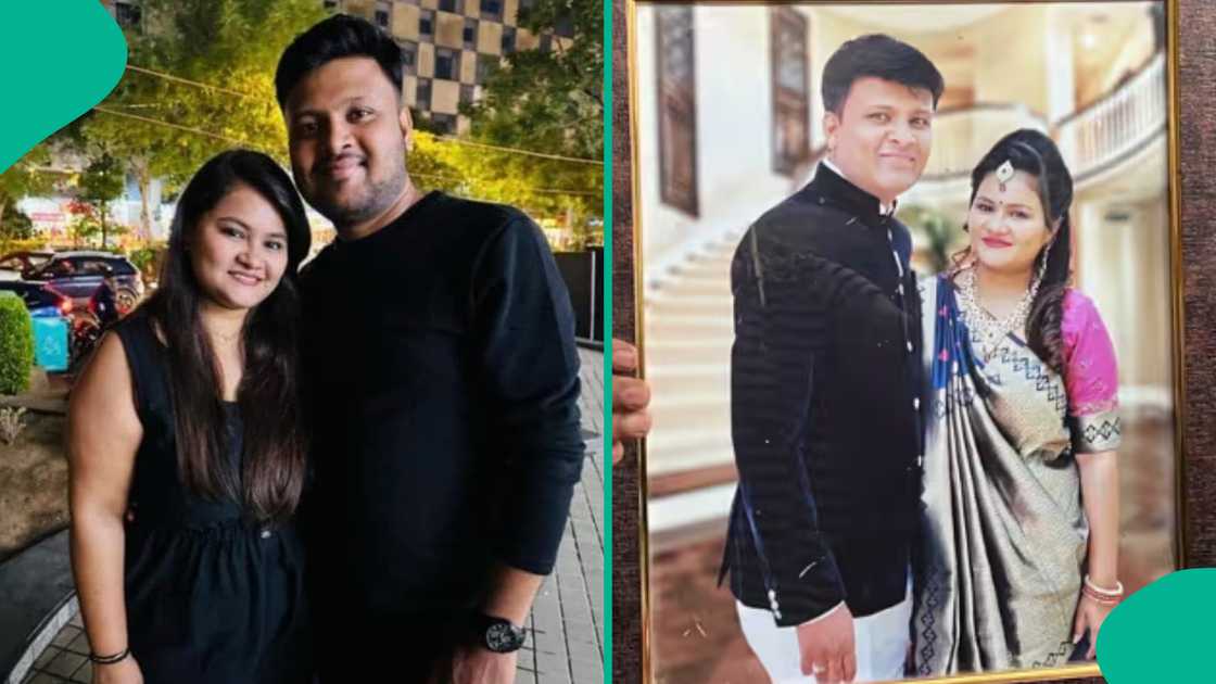 Couple who died in the Air India plane crash.