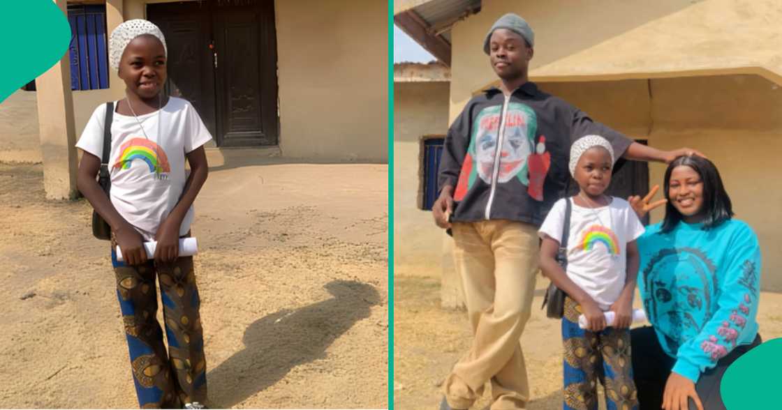 Meet Olatunji Jumoke who is regarded as the smallest student in Federal University Oye Ekiti