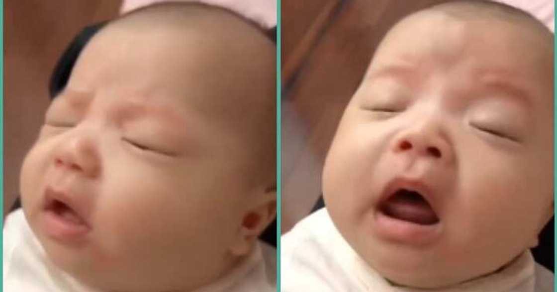 Video of baby attempting to sneeze goes viral Video of baby attempting to sneeze goes viral