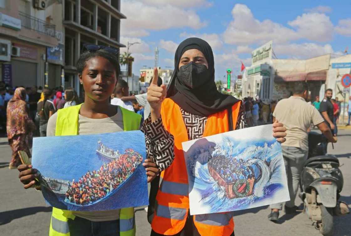 Tunisia has a long Mediterranean coast, in places just 130 kilometres (80 miles) from the Italian island of Lampedusa Tunisia has a long Mediterranean coast, in places just 130 kilometres (80 miles) from the Italian island of Lampedusa