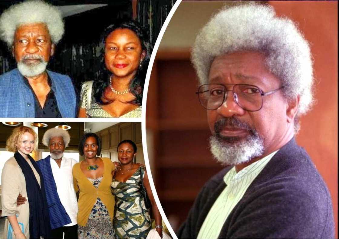 Wole Soyinka and family