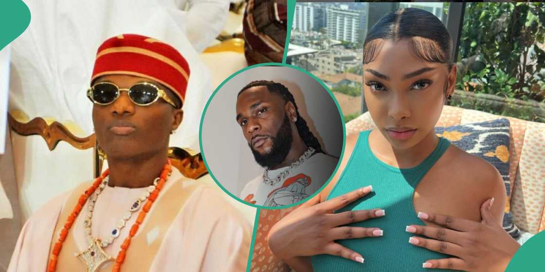 Wizkid accused of paying for Sophia Egbueje's Lamborghini, Burna Boy Wizkid accused of paying for Sophia Egbueje's Lamborghini, Burna Boy