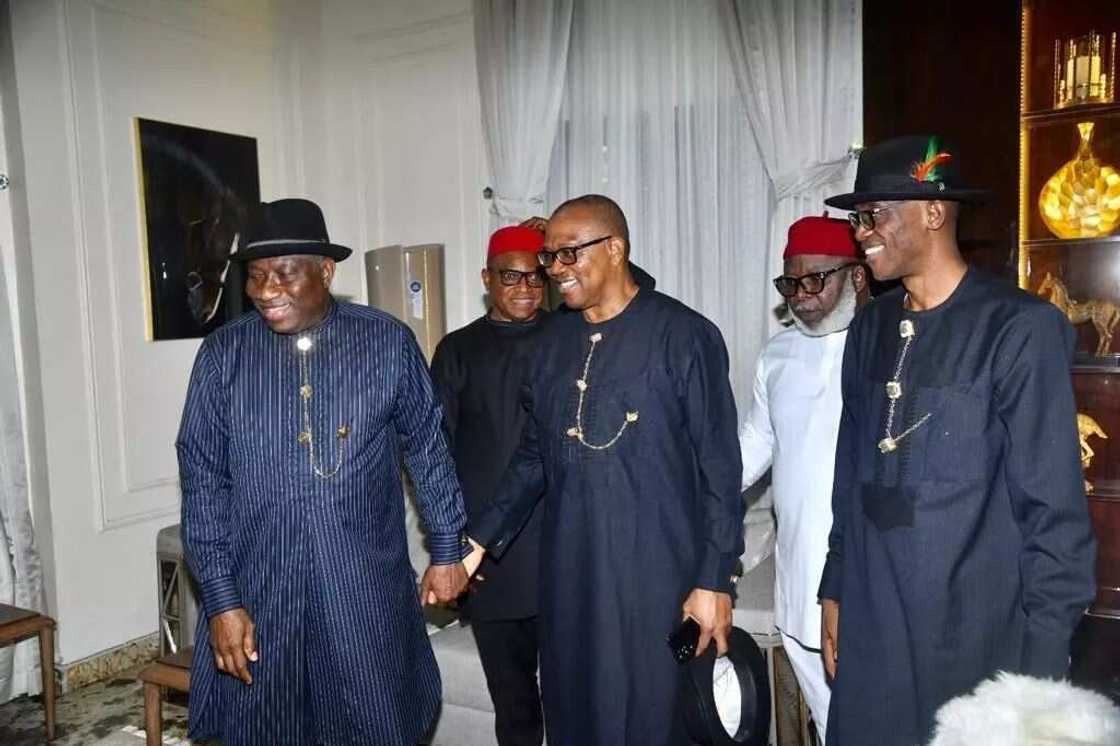 Former President Goodluck Jonathan, Peter Obi, 2023 elections, Labour Party, Bayelsa state Former President Goodluck Jonathan, Peter Obi, 2023 elections, Labour Party, Bayelsa state