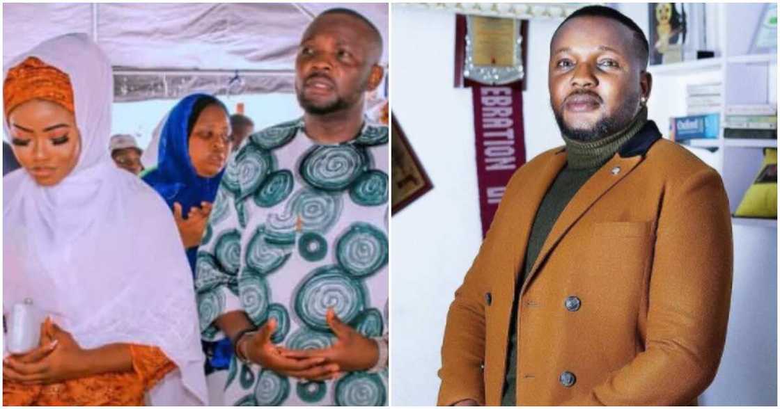 Actor Yomi Fabiyi and his baby mama Grace Actor Yomi Fabiyi and his baby mama Grace