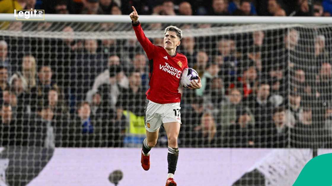 Alejandro Garnacho, Manchester United, Chelsea, Premier League, London, England. Alejandro Garnacho, Manchester United, Chelsea, Premier League, London, England.
