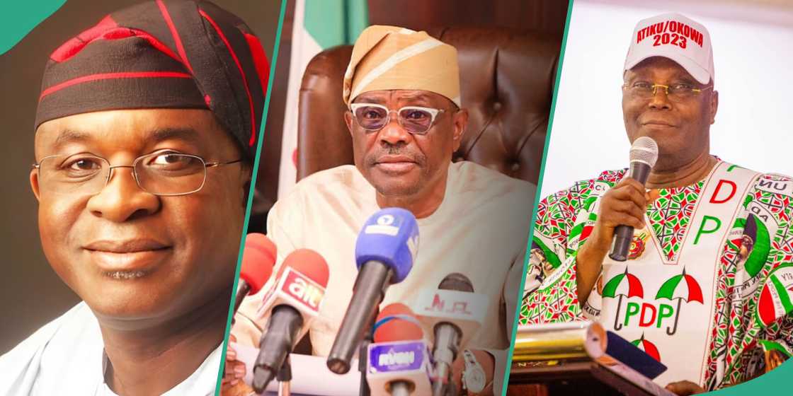 Wike explains why Atiku, David Mark, and others left PDP for ADC. Wike explains why Atiku, David Mark, and others left PDP for ADC.