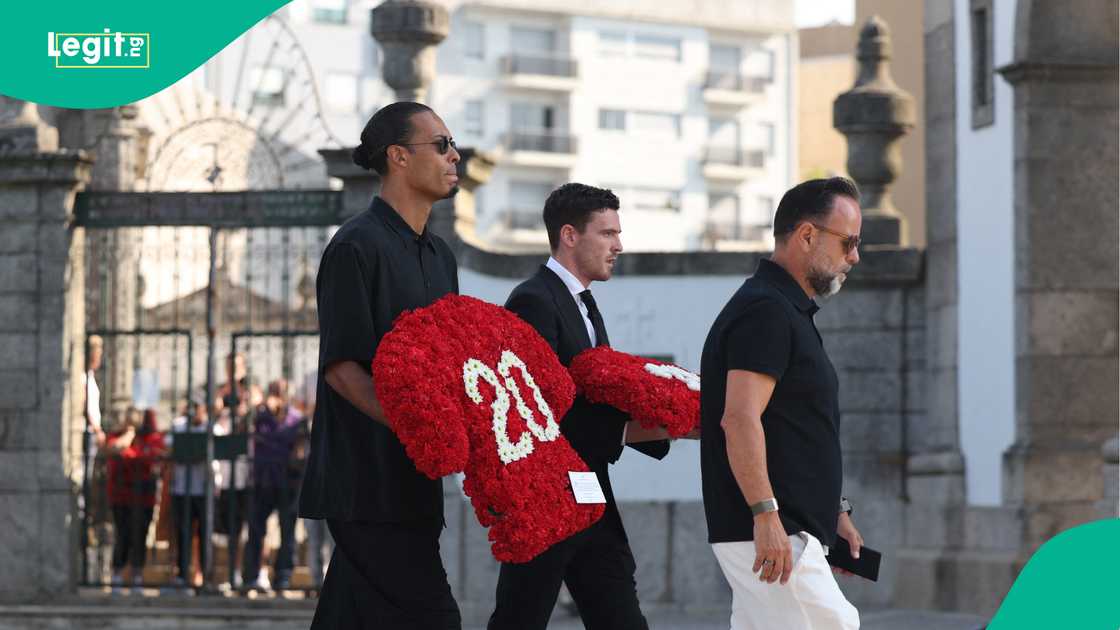Virgil van Dijk, Diogo Jota, Liverpool, Gondomar, Portugal. Virgil van Dijk, Diogo Jota, Liverpool, Gondomar, Portugal.