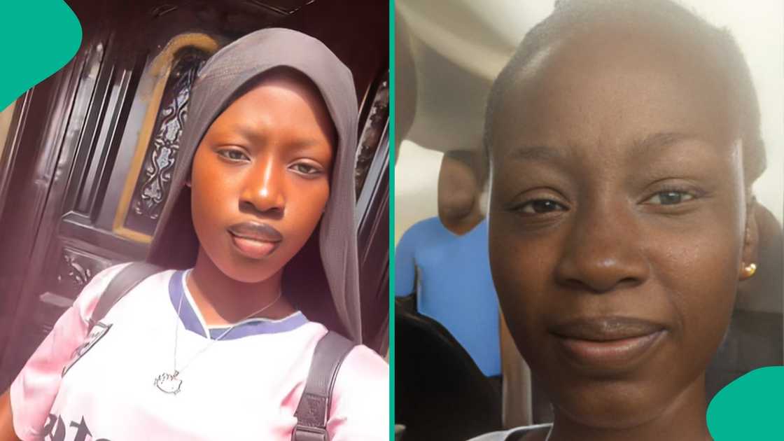 A JAMB candidate records her experience going to her exam centre across flood