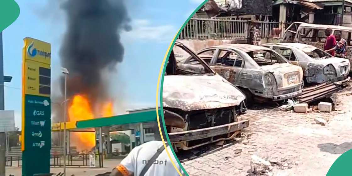 Explosion rocks Port Harcourt filling station, destroys vehicles, injured 5 persons Explosion rocks Port Harcourt filling station, destroys vehicles, injured 5 persons