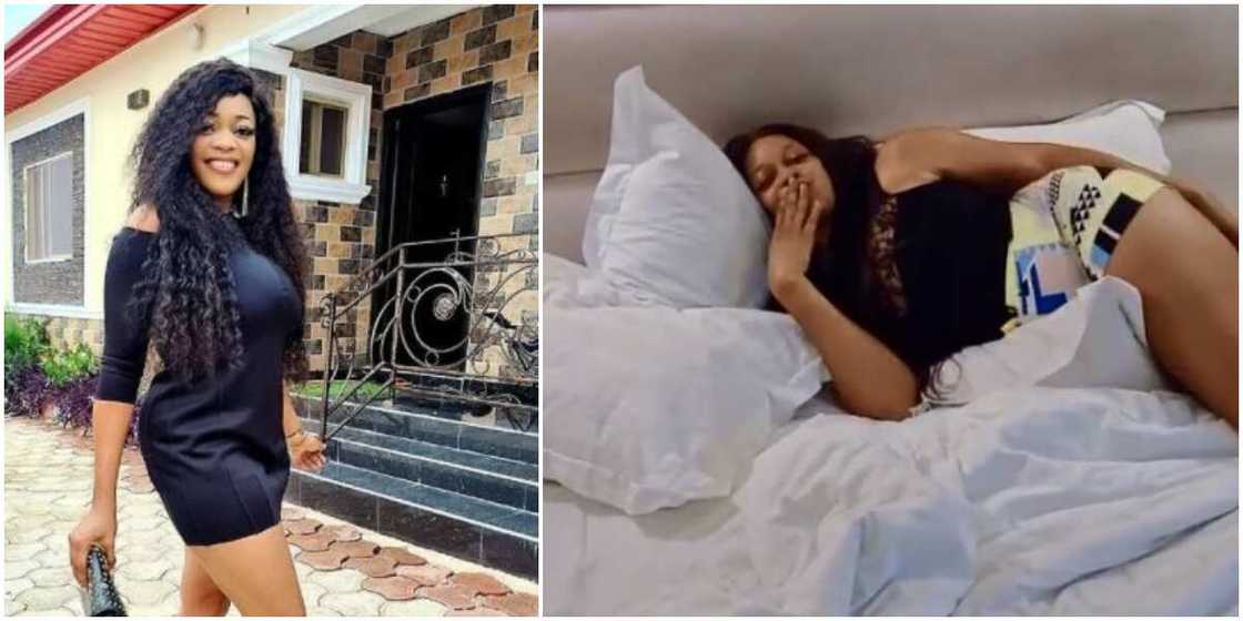 Actress Eve Esin Lambastes Troll for Saying She’s Always Staying in Hotel Rooms, Fans React Actress Eve Esin Lambastes Troll for Saying She’s Always Staying in Hotel Rooms, Fans React