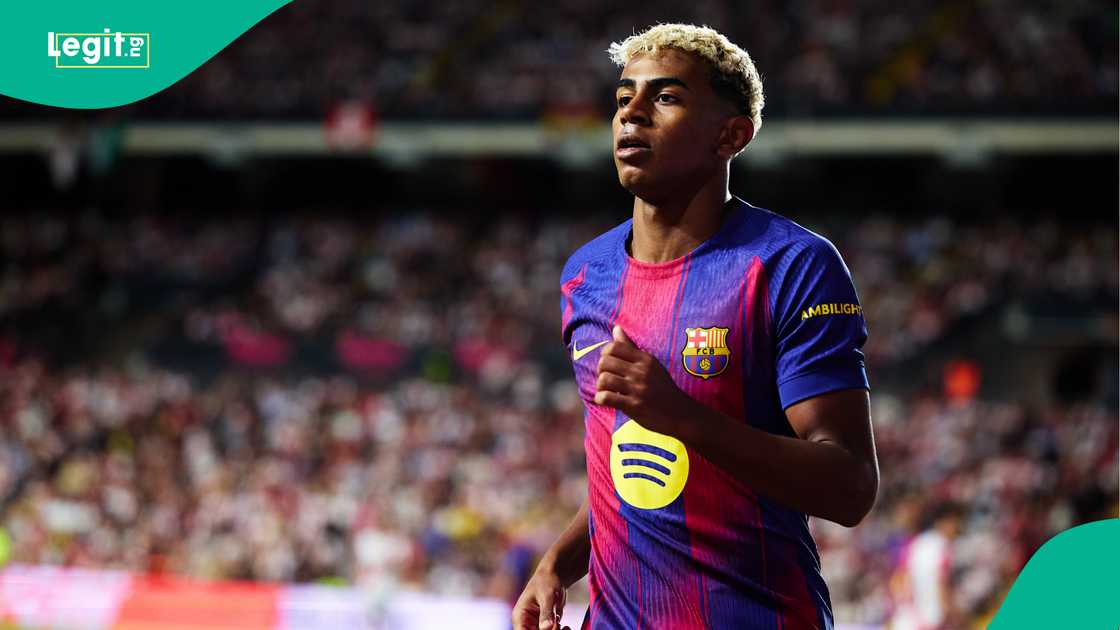 Lamine Yamal, Barcelona, Rayo Vallecano, Spain, La Liga Lamine Yamal, Barcelona, Rayo Vallecano, Spain, La Liga