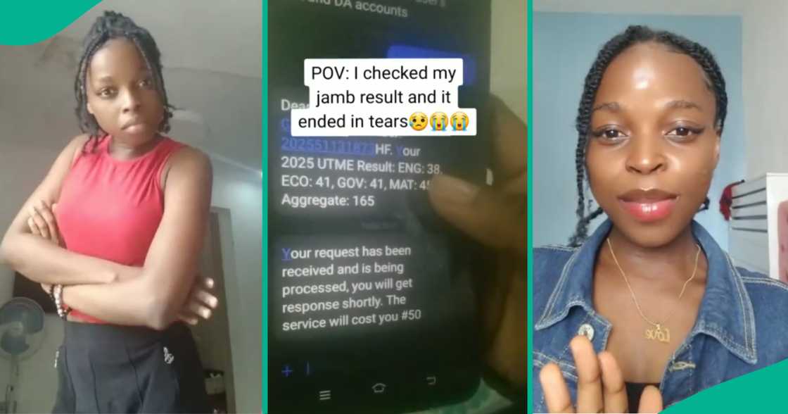 A Nigerian girl, Chukwubundu Miracle, makes headlines as she shows her UTME result after asking God for over 280 amid complaints trailing the 2025 JAMB. A Nigerian girl, Chukwubundu Miracle, makes headlines as she shows her UTME result after asking God for over 280 amid complaints trailing the 2025 JAMB.