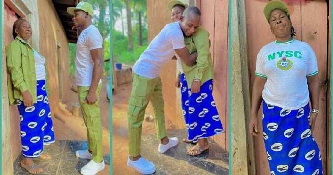 Corps member thanks widowed mother who singlehandedly trained him Corps member thanks widowed mother who singlehandedly trained him