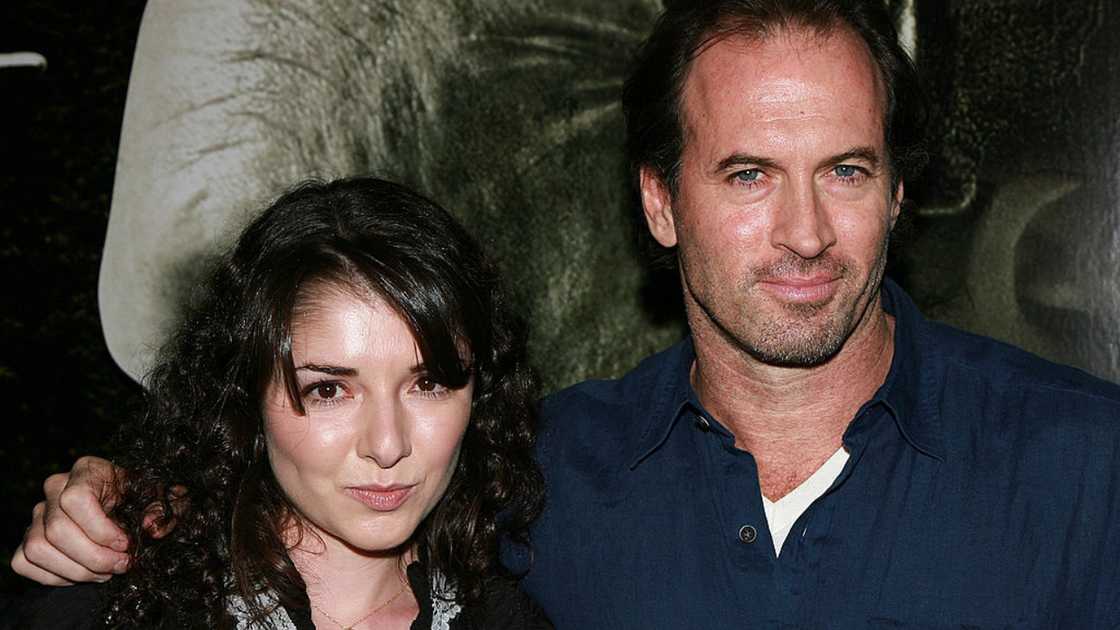 Actors Scott Patterson and Kristine Saryan