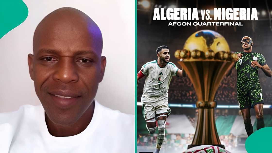 Man predicts Nigeria will beat Algeria 3-1 in AFCON quarter-final. Man predicts Nigeria will beat Algeria 3-1 in AFCON quarter-final.