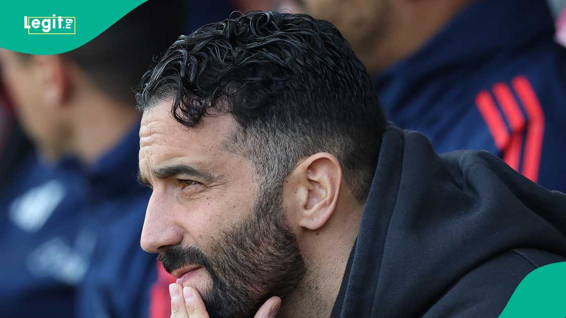 Manchester United, Ruben Amorim, Jimmy Odukoya, Athletic Club. Manchester United, Ruben Amorim, Jimmy Odukoya, Athletic Club.