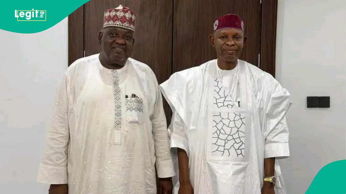 Governor Abba Yusuf meets NDC Senator Rufai Hanga as APC defection talks advance Governor Abba Yusuf meets NDC Senator Rufai Hanga as APC defection talks advance