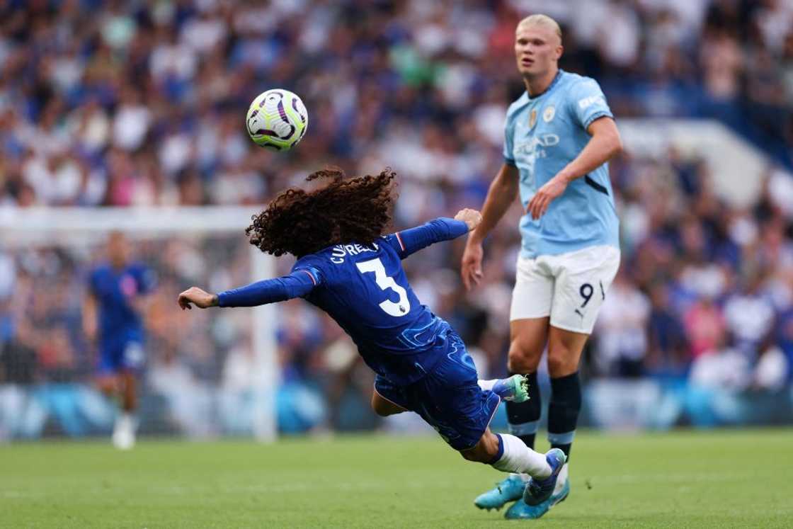 Marc Cucurella, Erling Haaland, Chelsea vs Manchester City.