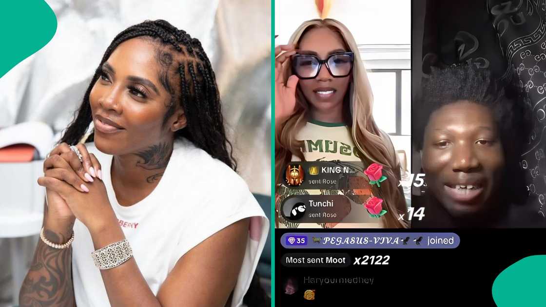 Tiwa goes live with Ibadan guy. Tiwa goes live with Ibadan guy.