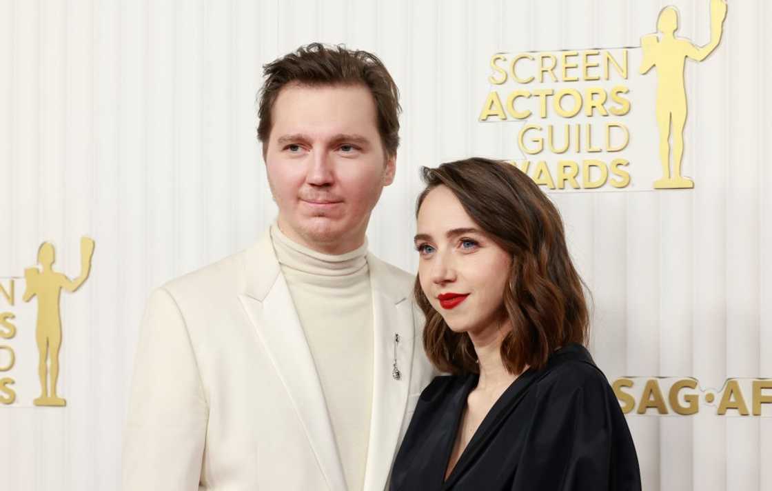 Film director Paul Dano and playwriter Zoe Kazan