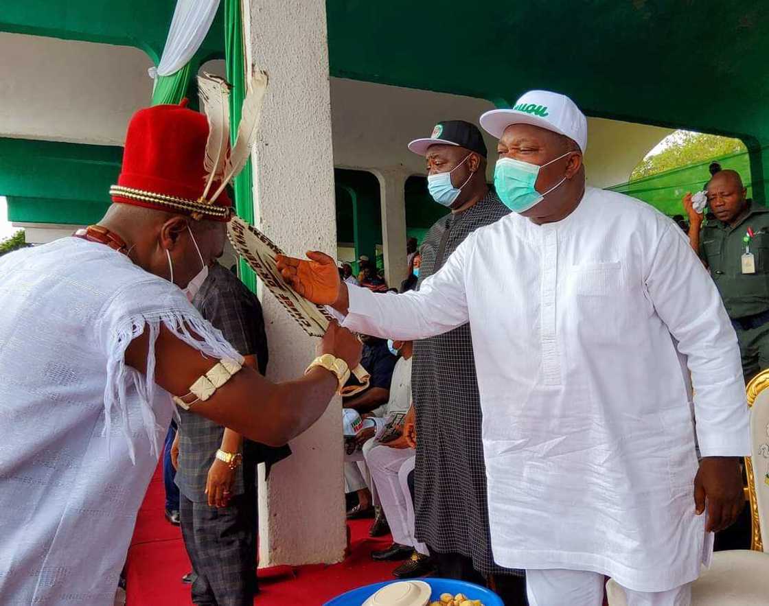 It Is Our Turn to Produce Governor in 2023 - Enugu Speaker, APC Chairman, Others Tell Ugwuanyi It Is Our Turn to Produce Governor in 2023 - Enugu Speaker, APC Chairman, Others Tell Ugwuanyi