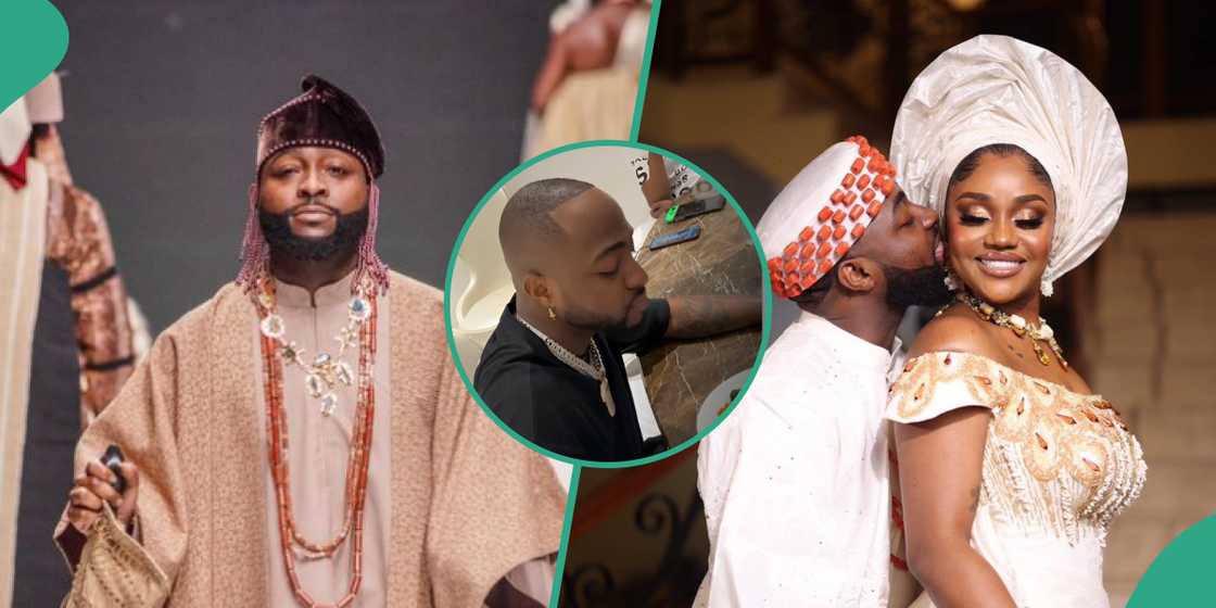 Davido at Lagos Fashion Week, Davido eating rice, Davido and wife Chioma