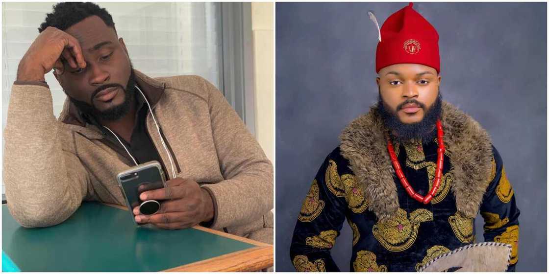 BBNaija's Whitemoney and Pere BBNaija's Whitemoney and Pere