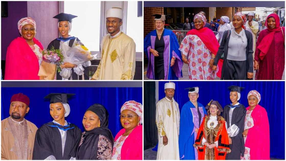 Zahra Buhari/Daughter-in-Law of President Muhammadu Buhari/Bagged Degree in Architectural Science/First Class/ASUU Strike