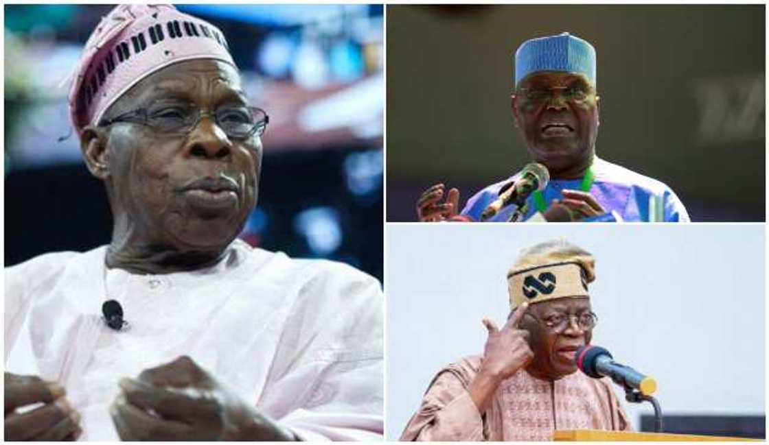 Tinubu, OBJ, Atiku Tinubu, OBJ, Atiku