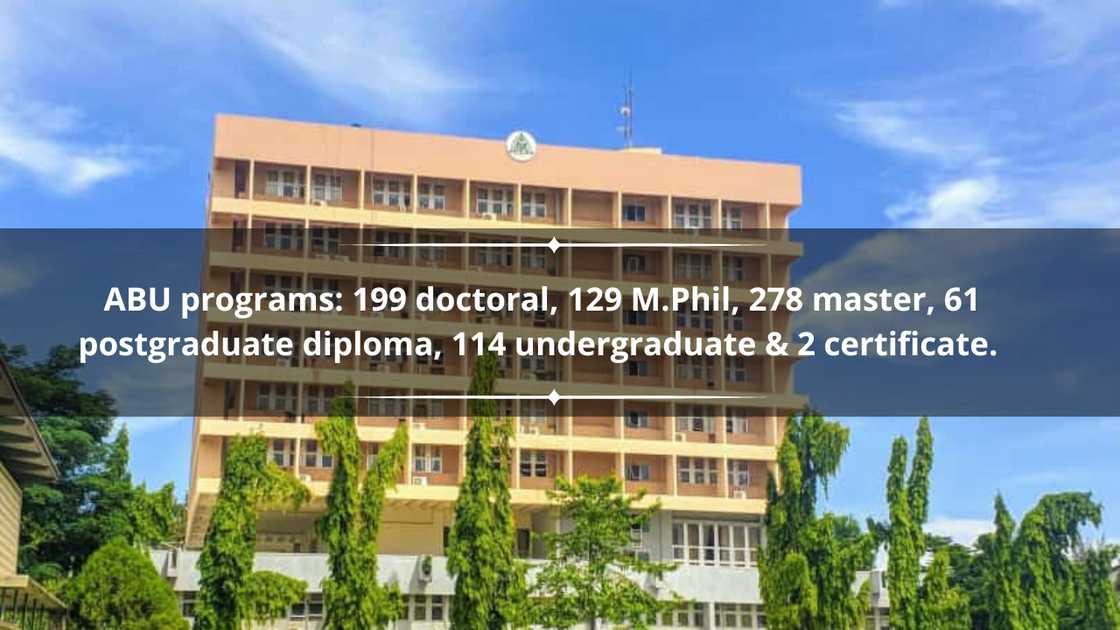 Ahmadu Bello University building and courses Ahmadu Bello University building and courses