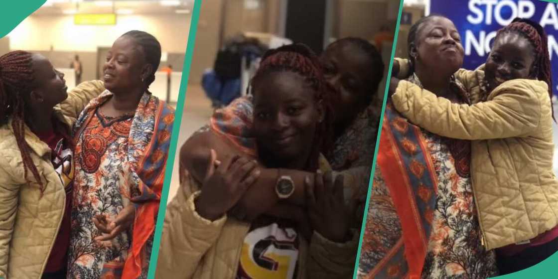 The Nigerian lady traveled abroad The Nigerian lady traveled abroad