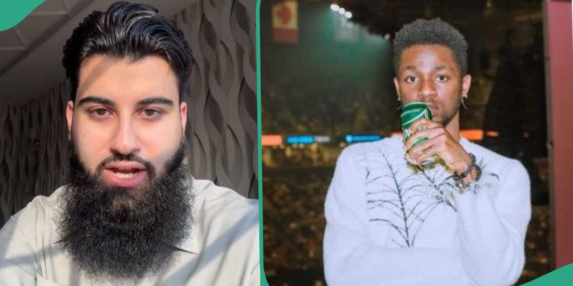 Video as white man offers religion switch to heartbroken boyfriend at Omah Lay's concert Video as white man offers religion switch to heartbroken boyfriend at Omah Lay's concert