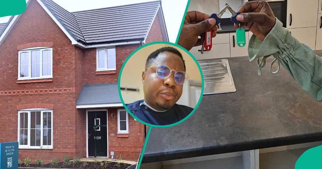 Nigerian Man From Ekiti Village Becomes House Owner in UK 4 Years after Relocation