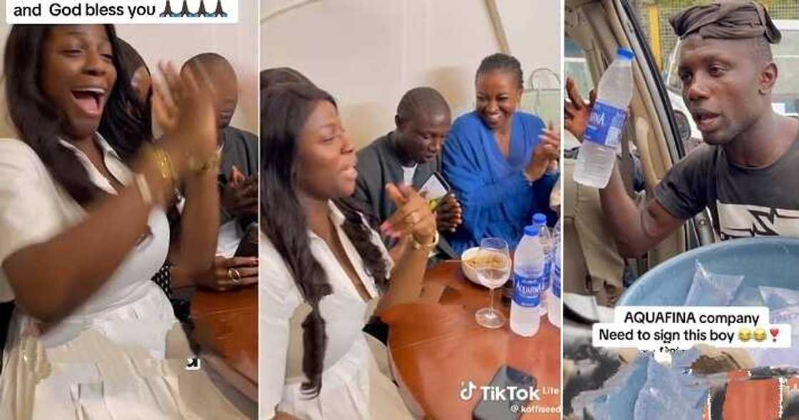 Hilda Baci says she's signing viral Aquafina hawker