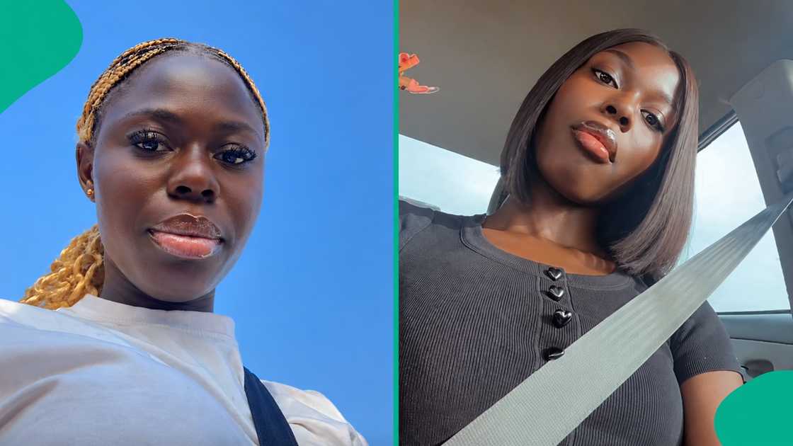 Corps member cries out after receiving an unexpected item from her school principal. Corps member cries out after receiving an unexpected item from her school principal.