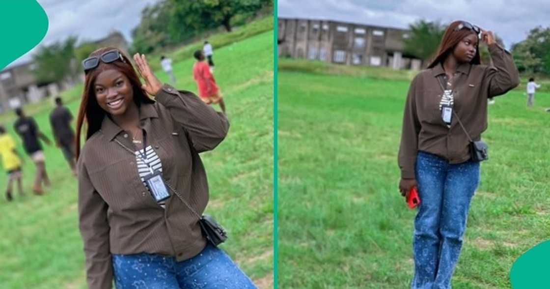 Graduate emotional as her boyfriend celebrates her in grand style. Graduate emotional as her boyfriend celebrates her in grand style.
