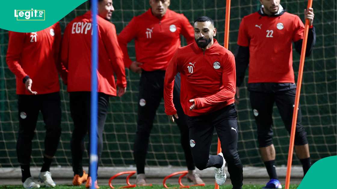 Mohamed Salah, Omar Marmoush, Egypt, AFCON 2025, Morocco. Mohamed Salah, Omar Marmoush, Egypt, AFCON 2025, Morocco.