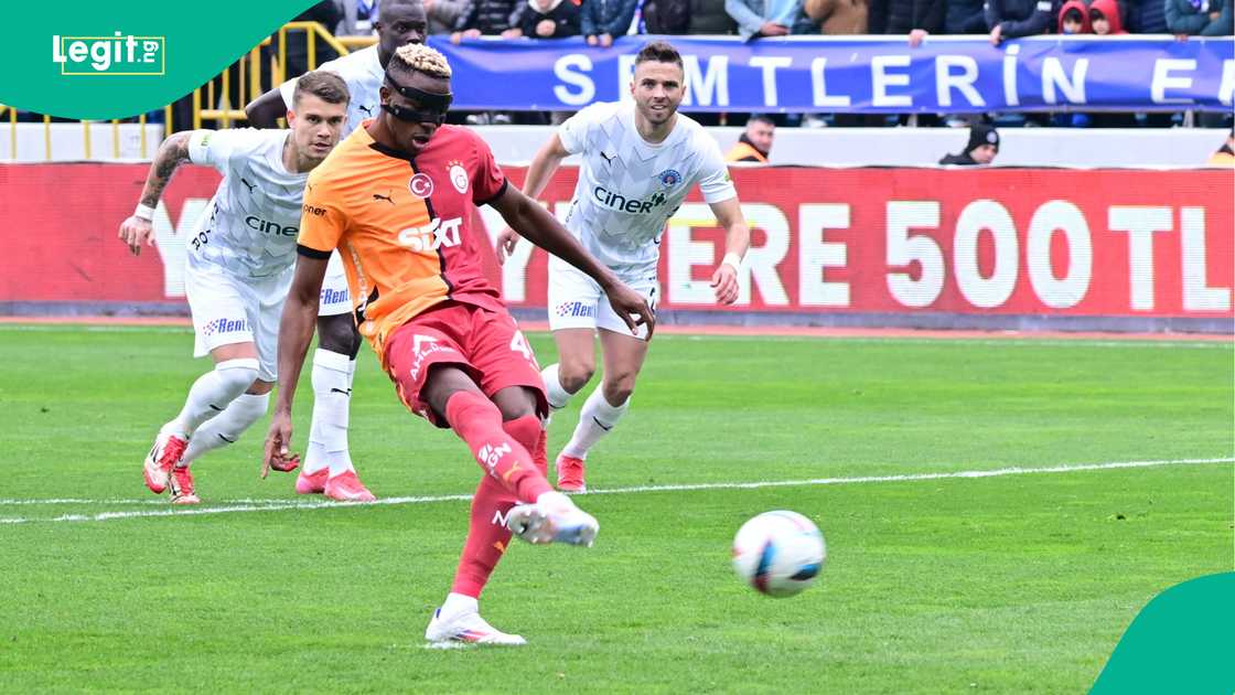 Victor Osimhen, Galatasaray, Kasimpasa, Istanbul, Turkiye, Super Lig. Victor Osimhen, Galatasaray, Kasimpasa, Istanbul, Turkiye, Super Lig.