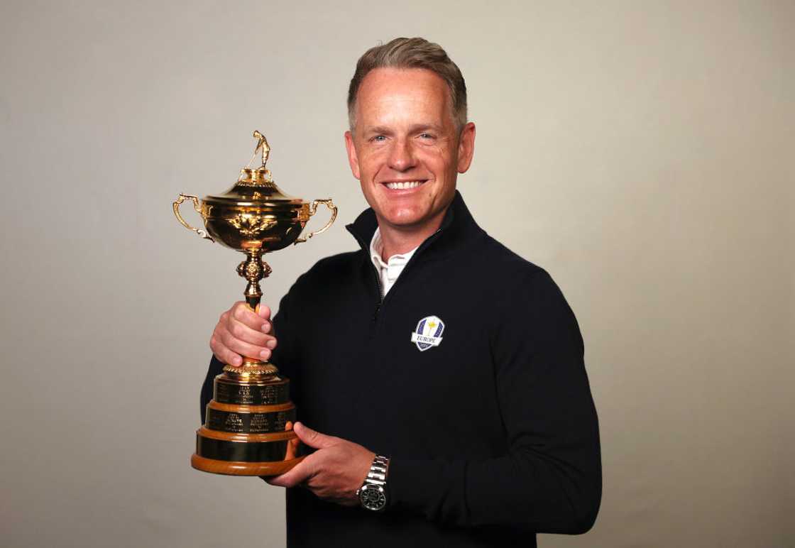Luke Donald in London, England. Luke Donald in London, England.