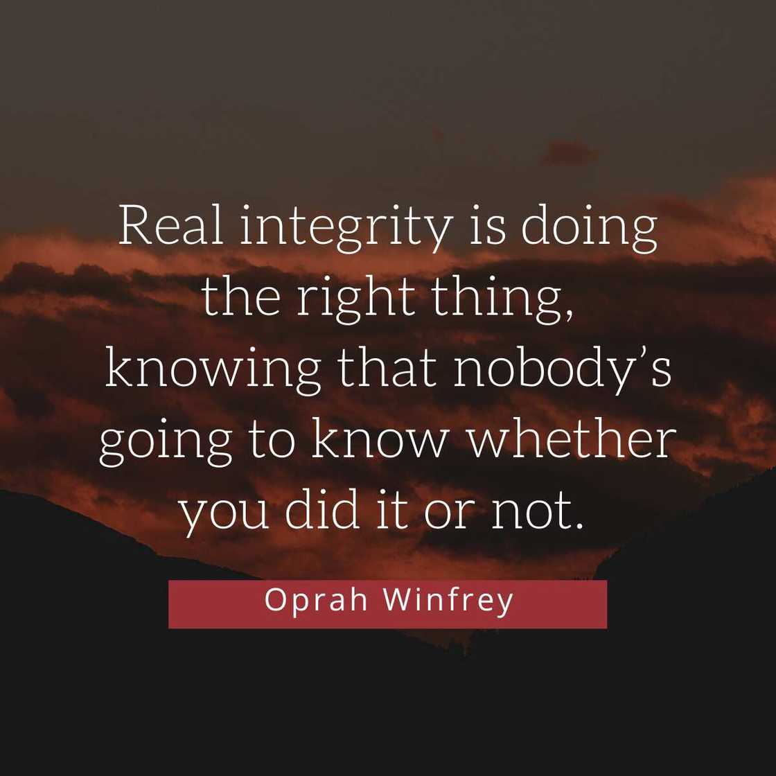 quote about integrity quote about integrity