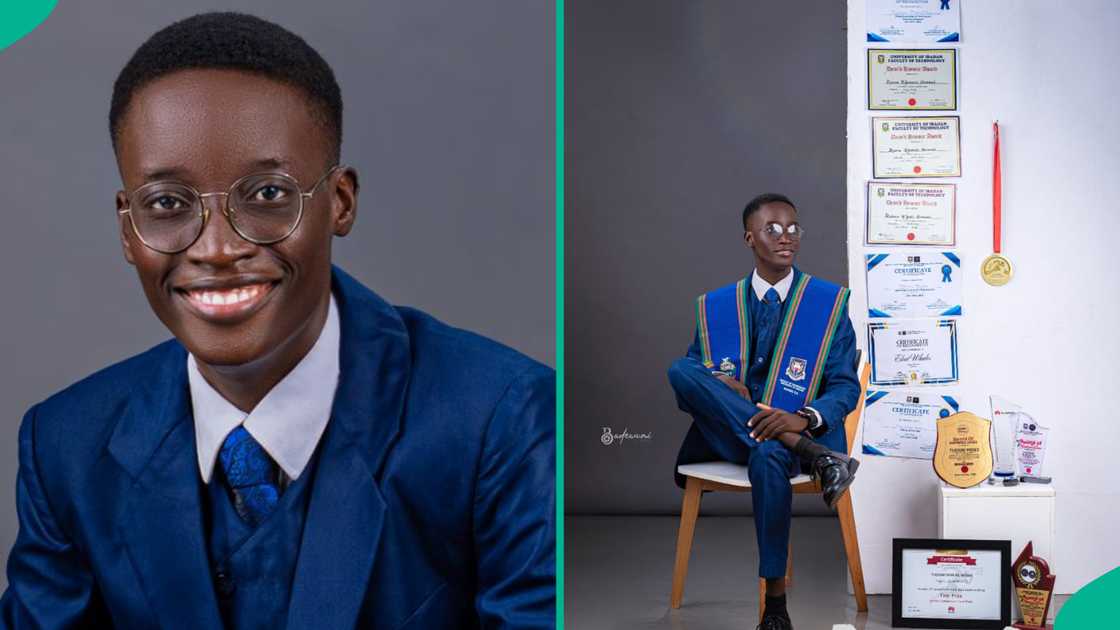 A UI engineering graduate bags first class and lists his achievements