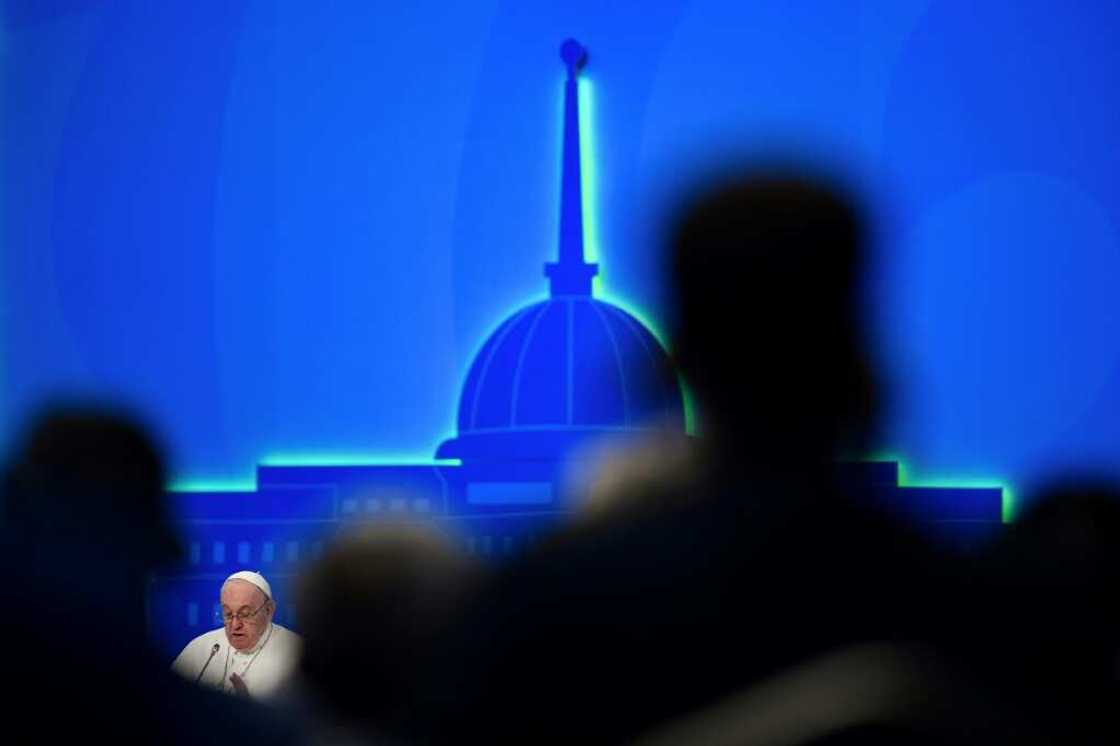 Pope Francis warned against the use of religion as a prop for power Pope Francis warned against the use of religion as a prop for power