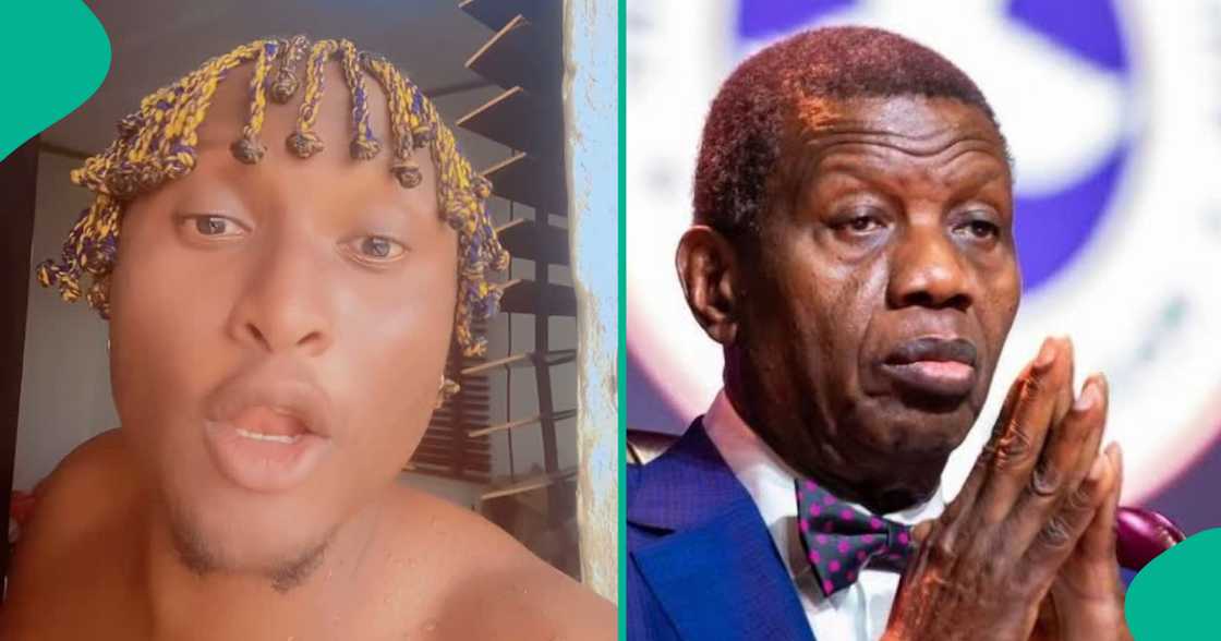 TikTok influencer and activist Seaking challenges RCCG's Pastor Adeboye’s claim that prayer prevents Nigeria’s crisis. TikTok influencer and activist Seaking challenges RCCG's Pastor Adeboye’s claim that prayer prevents Nigeria’s crisis.