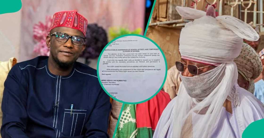 An dakatar da ayyukan makarantar da ta gayyaci Sarki Aminu Ado Bayero sauka An dakatar da ayyukan makarantar da ta gayyaci Sarki Aminu Ado Bayero sauka