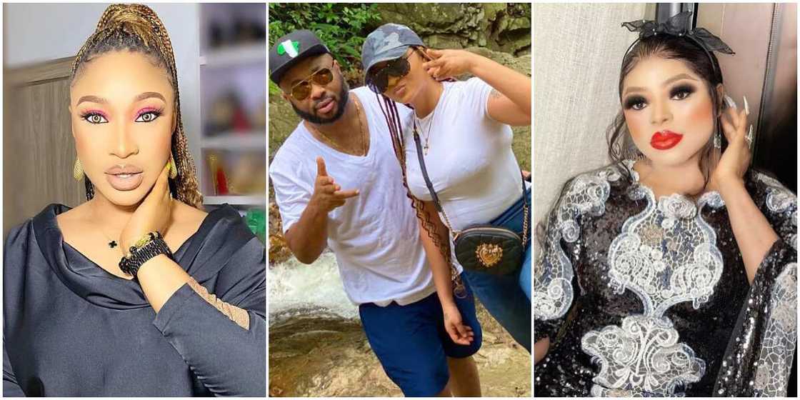 Tonto Dikeh, Churchill, and Rosy, and Borisky Tonto Dikeh, Churchill, and Rosy, and Borisky