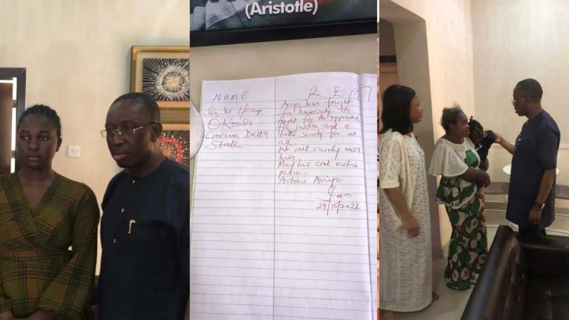 Okowa in Ariyo home Okowa in Ariyo home