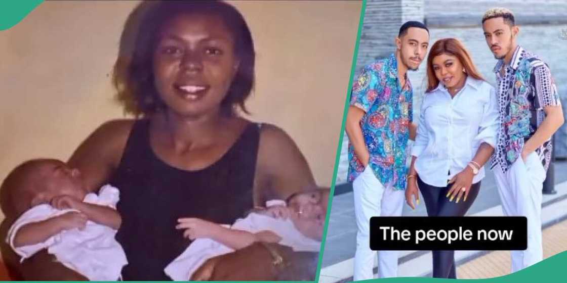 Reactions as Woman Shows off Her Two Sons' Transformation Years after She Was Dumped